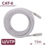 Cabo UTP RJ45 Cat.6 Branco 15m - Safire
