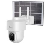 Câmara PT Monotorizada 3MP 2K Wifi 2.4 GHz com Painel Solar - Nivian