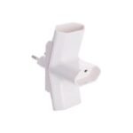 Ficha 3 Tomadas Bipolar - 10A 250V - Solera