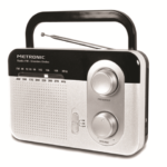 Radio Portatil Branco Am/Fm Metronic