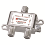 Repartidor 5-2400 MHz 2 Saídas passagem de corrente Opticum