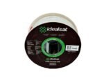 Cabo coaxial RG 6 branco 100 mts ITED - IDEALSAT