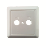 TAMPA DE COBERTURA DE TOMADA TV, R/FM/SAT NOVAMAX