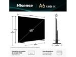 TV LED ULTRA HD - 4K SMART TV - 55'' - HISENSE - Imagem de 2