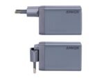 Carregador USB Potencia 100W Saída 2x USB-C, 1x USB-A - ANKER - Imagem de 2