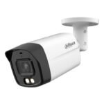 Câmera Tubular HDCVI 4EN1 5M FULL COLOR WDR Dual LED40m/IR40m 3.6mm IP67 MIC