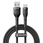 Cabo USB2.0 - USB-A para USB-C - 66W - 1,2m - VEGER