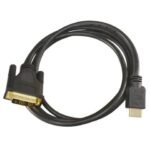 Cabo DVI a HDMI 1.8 m em Preto