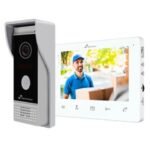 KIT Videoporteiro 2 Fios + Monitor Tátil Plug and Play - Nivian
