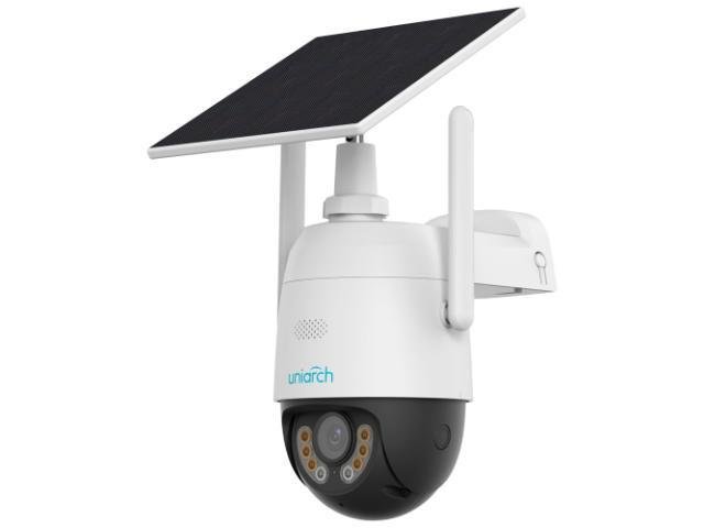UV-UHO-P2G-M3F4D-EU_14912 Câmara Dome IP 3 MP | Lente 4 mm | microSD 512 GB com Painel Solar - Uniarch - Imagem de 1