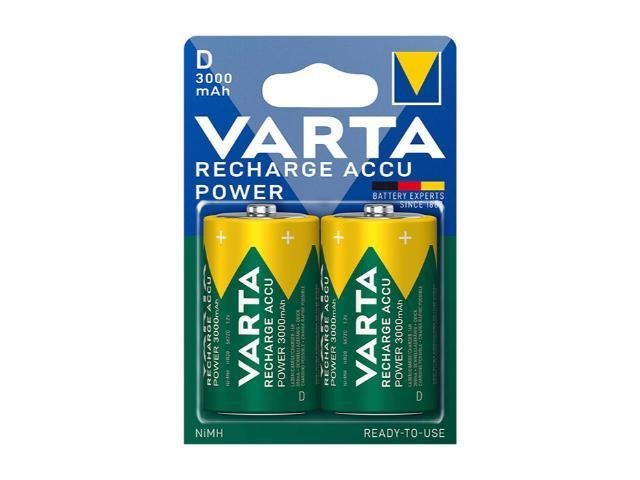 550777_16120 Pilhas Varta Recarregáveis 56720 D 3000MAH Bl2 - Imagem de 1