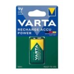 Pilhas Varta Recarregáveis 56722 9V 200MAH Bl1